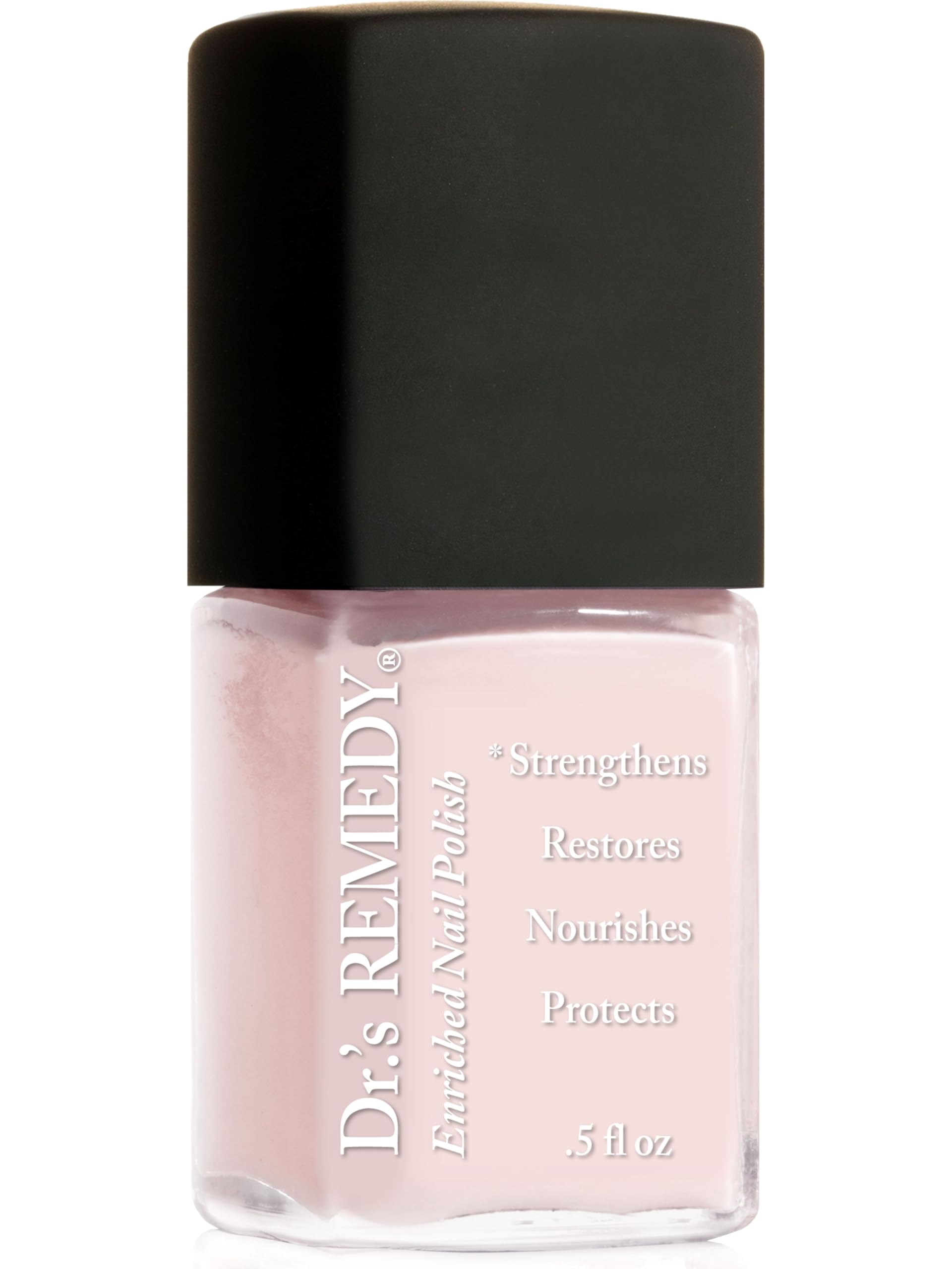 Dr.'s Remedy Dr’s Nail Polish, Non Toxic and Organic All Natural Enriched Nail Strengthener - PERFECT Petal Pink