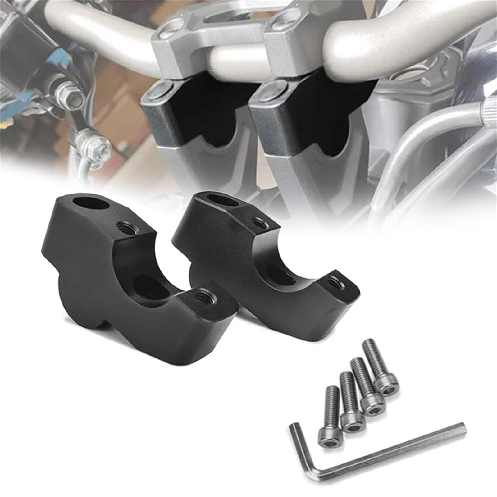 Support de pince de rehaussement de guidon Kove 800X pour soulager le dos en voyage