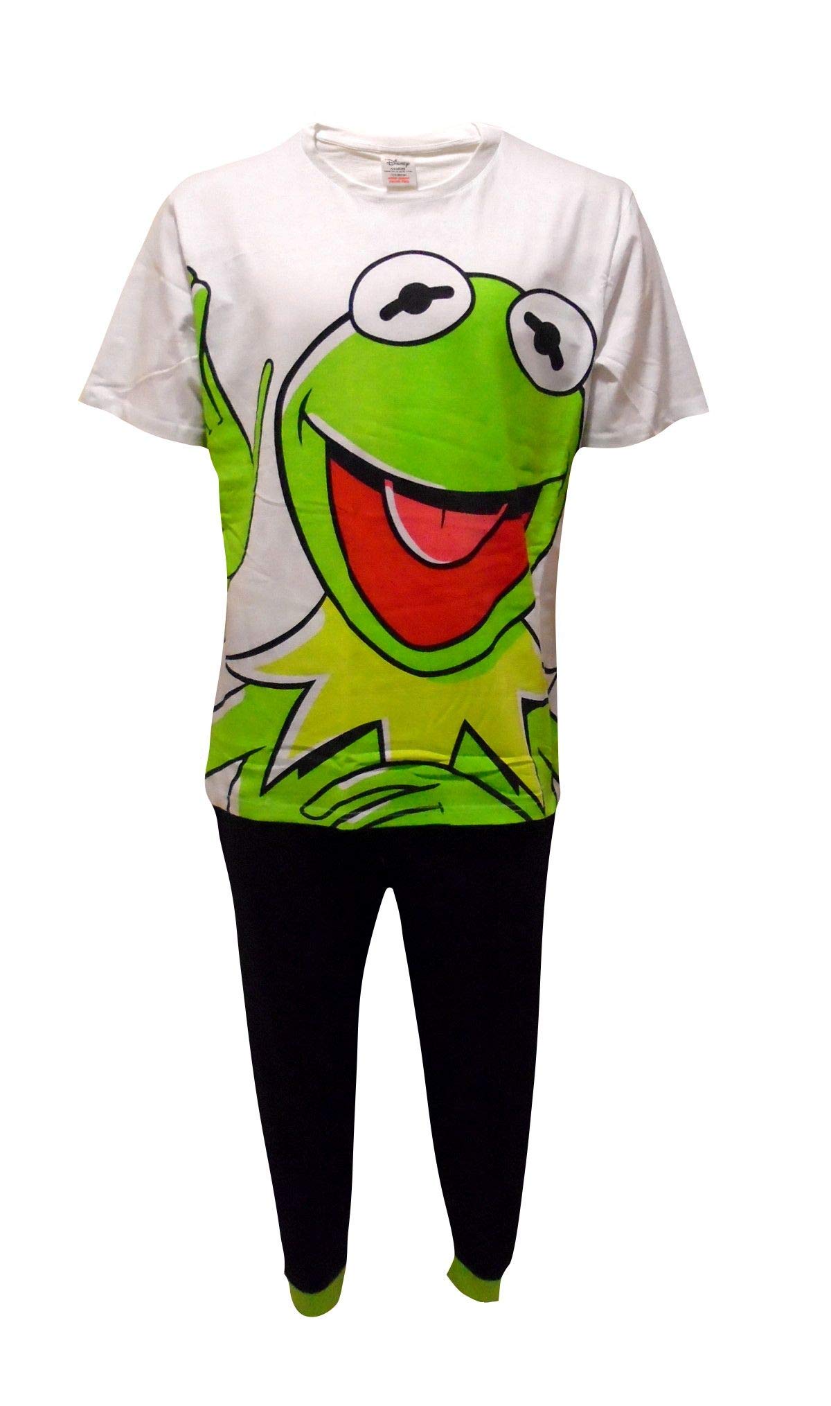 Disney Men's Multi The Muppets Kermit Smile Two Piece Pyjama Set - M