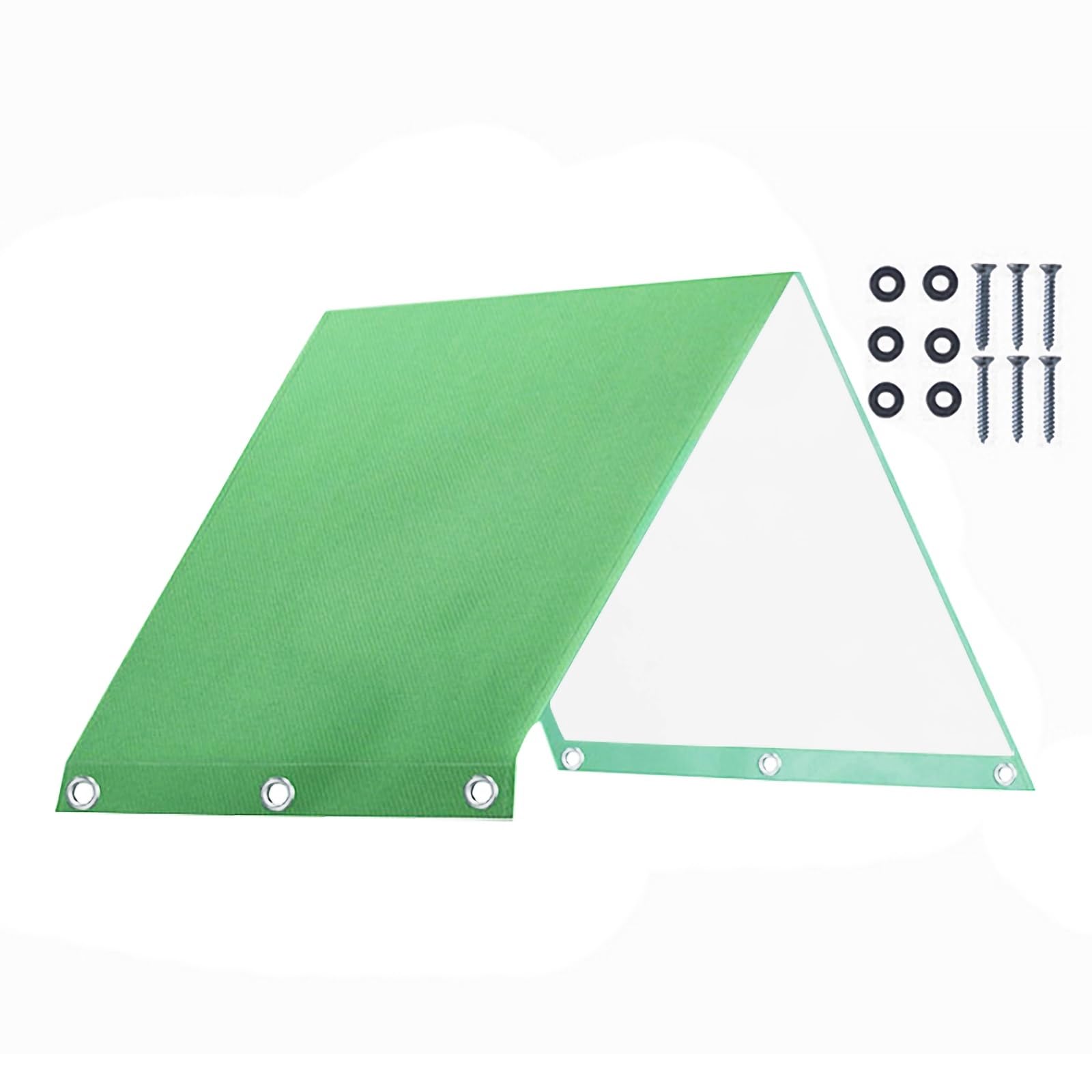 Playground Replacement Canopy, 52" x 90" Swing Set Replacement Tarp, Waterproof 210D Oxford Cloth Playset Replacement Tarp, Playground Accessories for Kids Outdoor, Backyard Playground (Green)