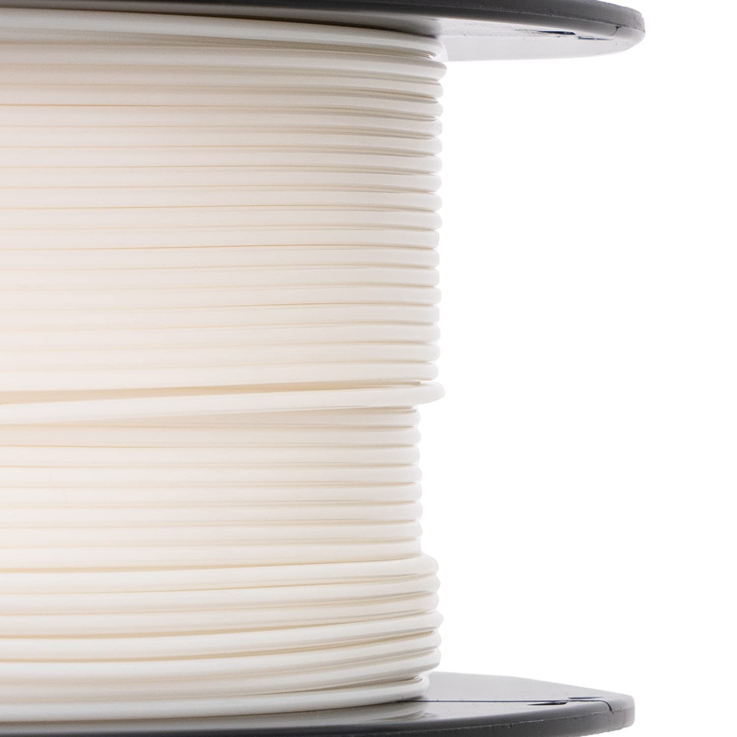 HATCHBOX 1,75 mm naturalny filament do drukarki 3D PLA, szpula 1 kg, dokładność wymiarowa +/- 0,03 mm, filament do drukowania 3D