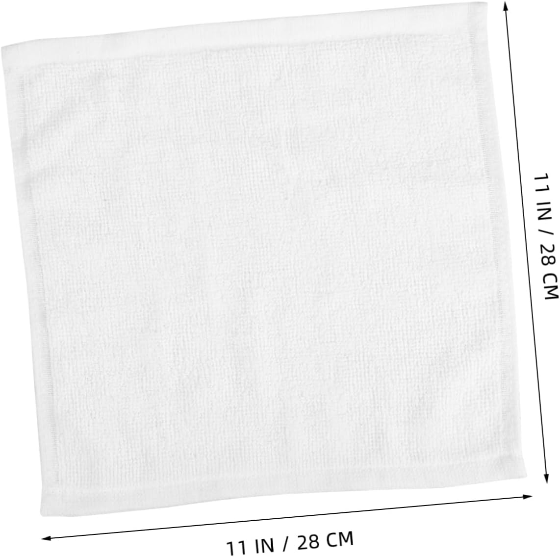 24pcs Cotton Hand Towels Square Disposable Towel Set for Bathroom Hotel and Restaurant Highly Absorbent Soft Personal Use