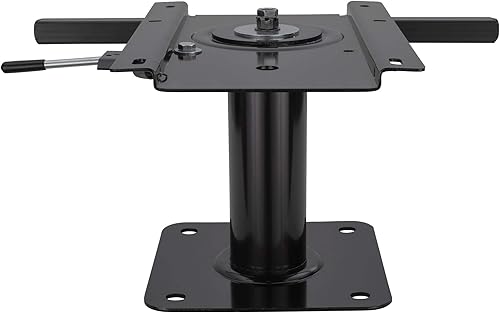 Miniatura 3 de RecPro Silla de capitanes de pedestal para caravana, base de montaje, silla de conductor y pasajero (1 base, 5.5 pulgadas)