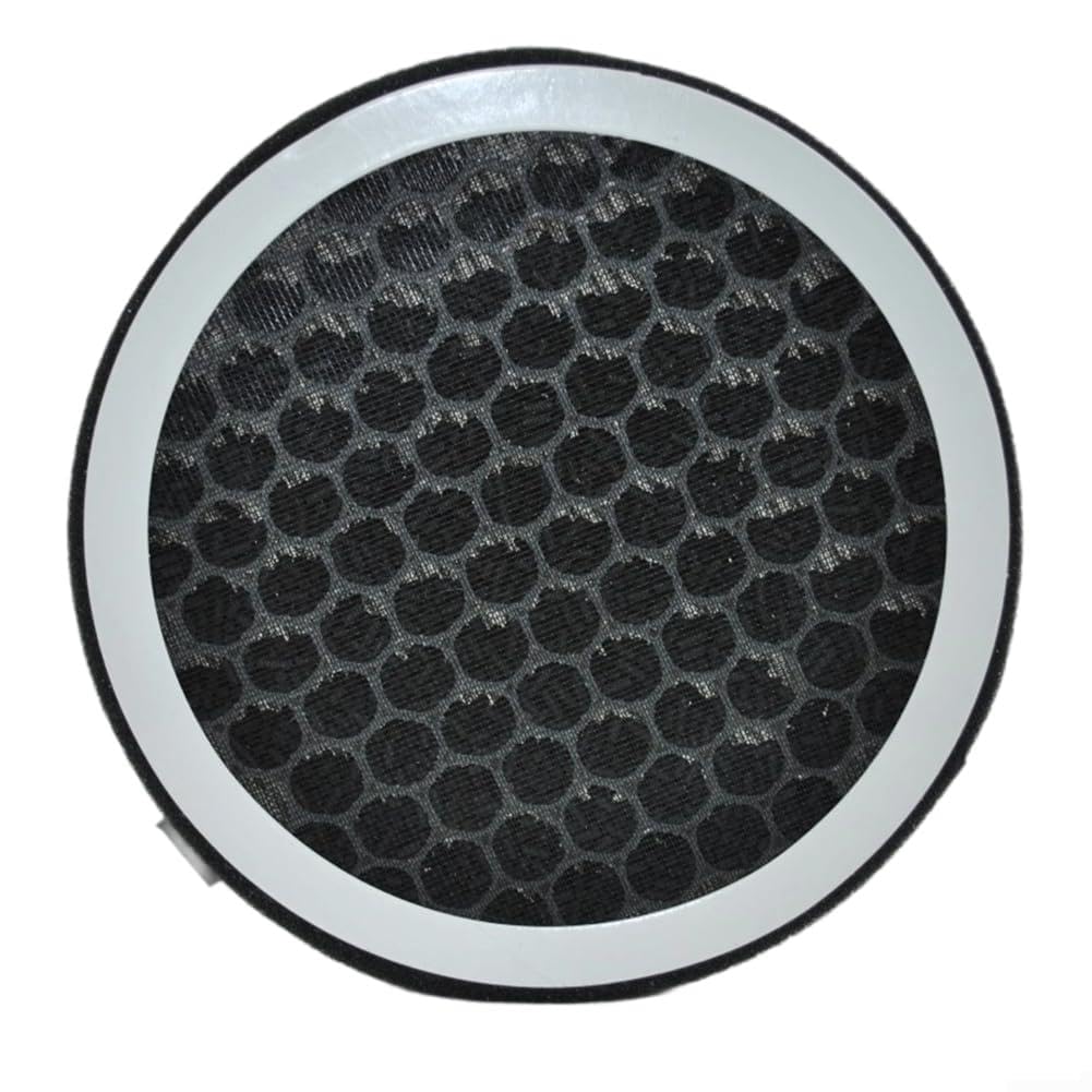 Filtre à air à charbon actif pour éliminer la fumée, élément filtrant HEPA et composite de carbone pour purification de l'air des tuyaux en PVC, écran de sortie rond pour réduire la brume (300 mm)