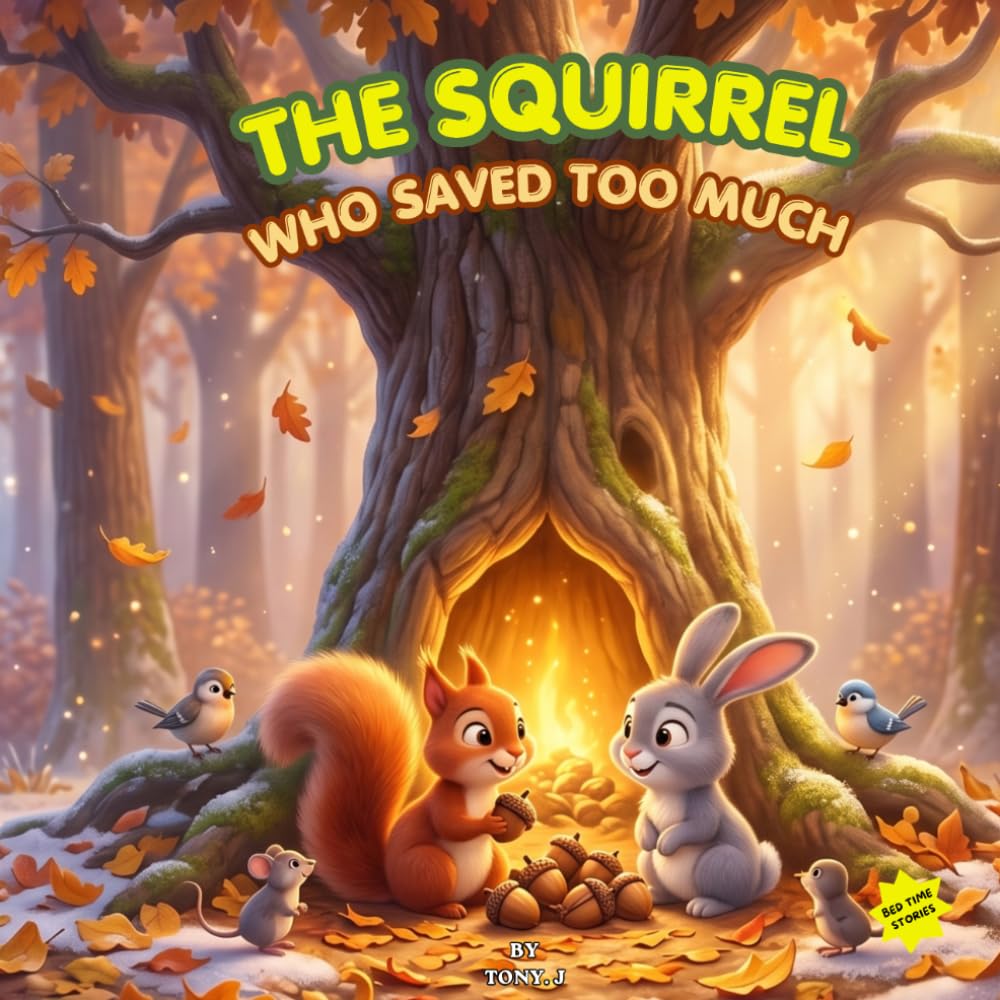 The Squirrel Who Saved Too Much: A Cozy Story About Sharing, Kindness, and Finding Joy Together (Little Forest Stories)