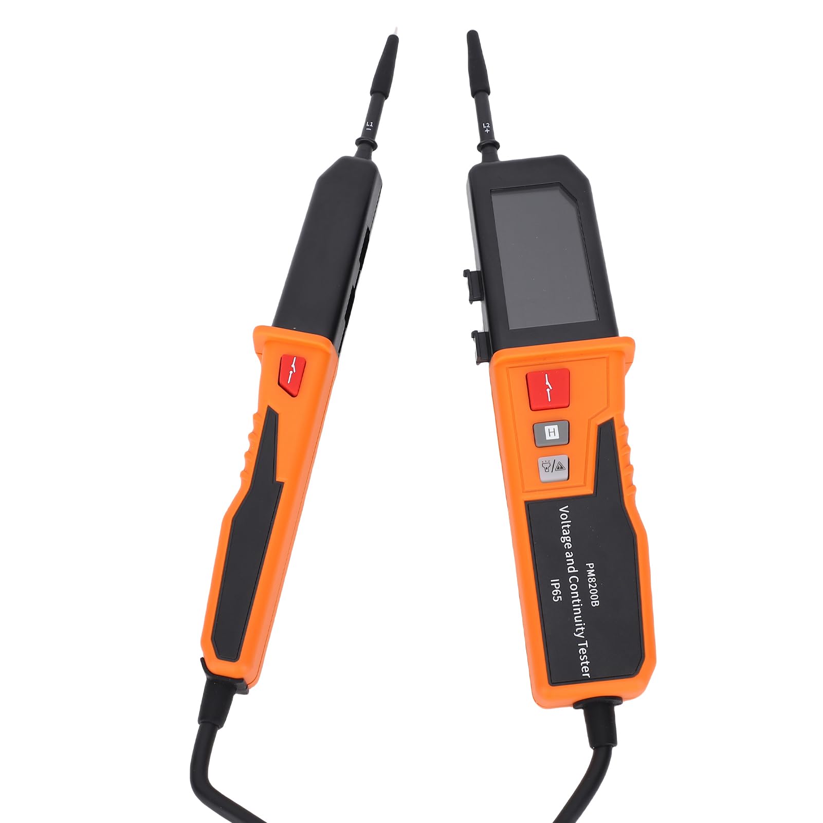 Hyuduo Tester Napięcia, Wielofunkcyjny Tester Obwodów z automatyczną zmianą Zakresu dla Elektryków, Wodoodporna Konstrukcja IP65, Wykrywanie Zerowego Przewodu AC DC Pod Napięciem, 12 V do 1000 V