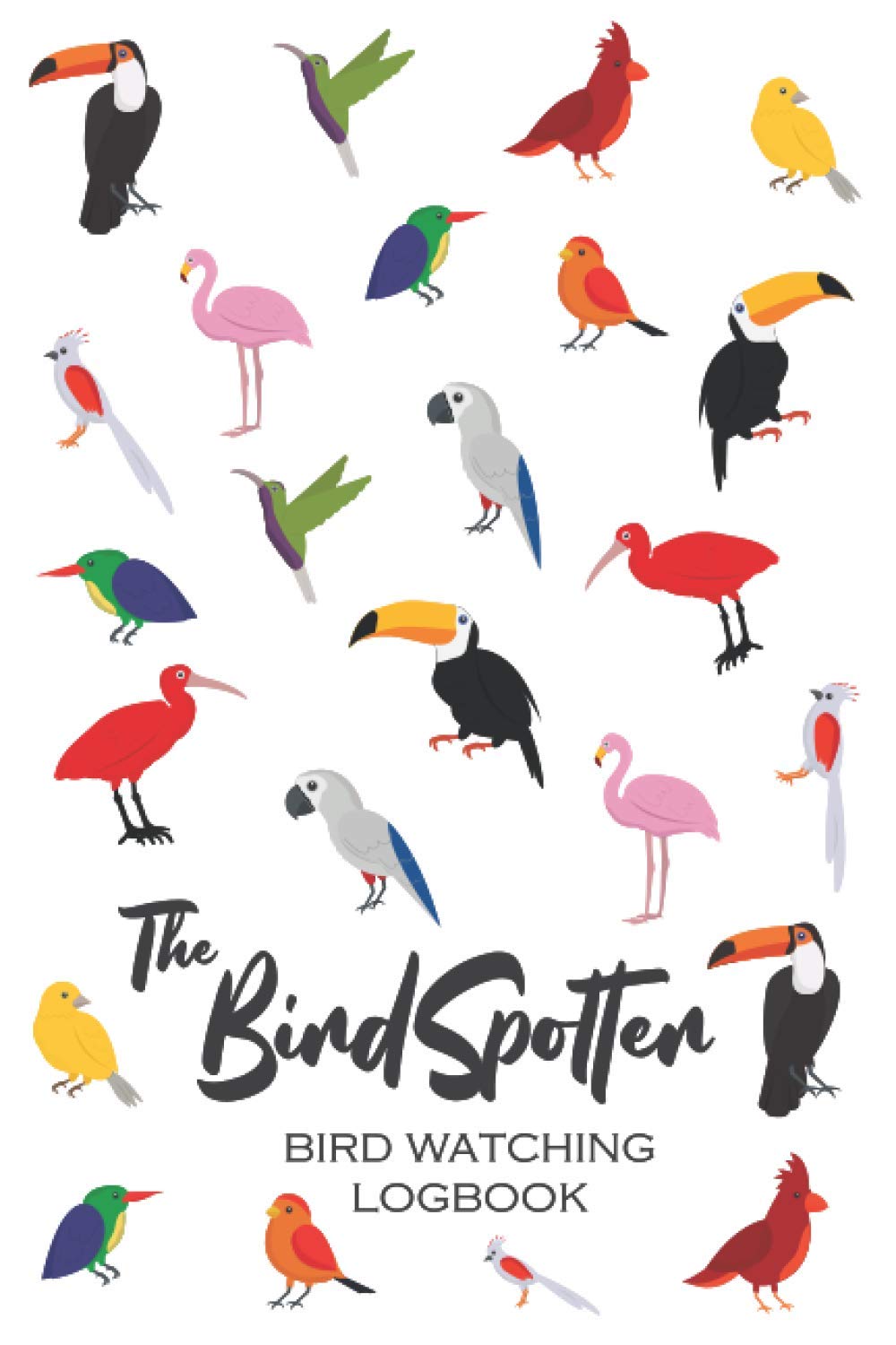 The BirdSpotter - Bird Watching Log Book: Birdwatching Journal & Nature Notebook to record Wildlife sightings - Gifts for Birders & Bird Watchers