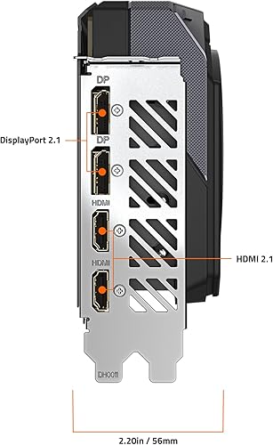 Vista 25 de GIGABYTE Tarjeta gráfica Radeon RX 7700 XT Gaming OC 12G, 3 ventiladores WINDFORCE de 12 GB 192 bits GDDR6, tarjeta de video GV-R77XTGAMING OC-12GD