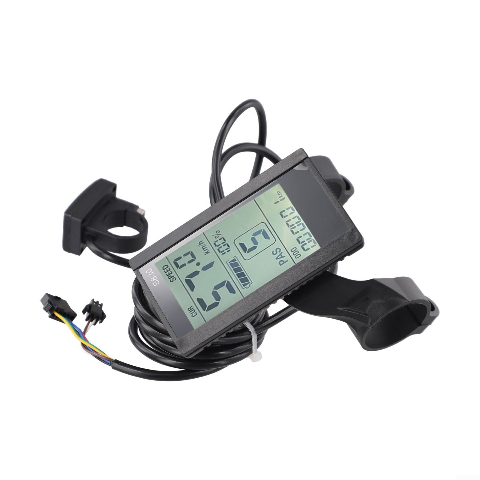 JN LCD-S830 - Expositor de bicicleta eléctrica, 24 V, 36 V, 48 V, para