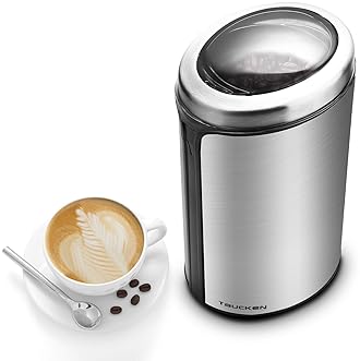 Coffee Grinder - Taucken Ultimate Electric Coffee Grinder, Coffee Bean Grinder Stainless Steel Blade Coffee Grinding ...