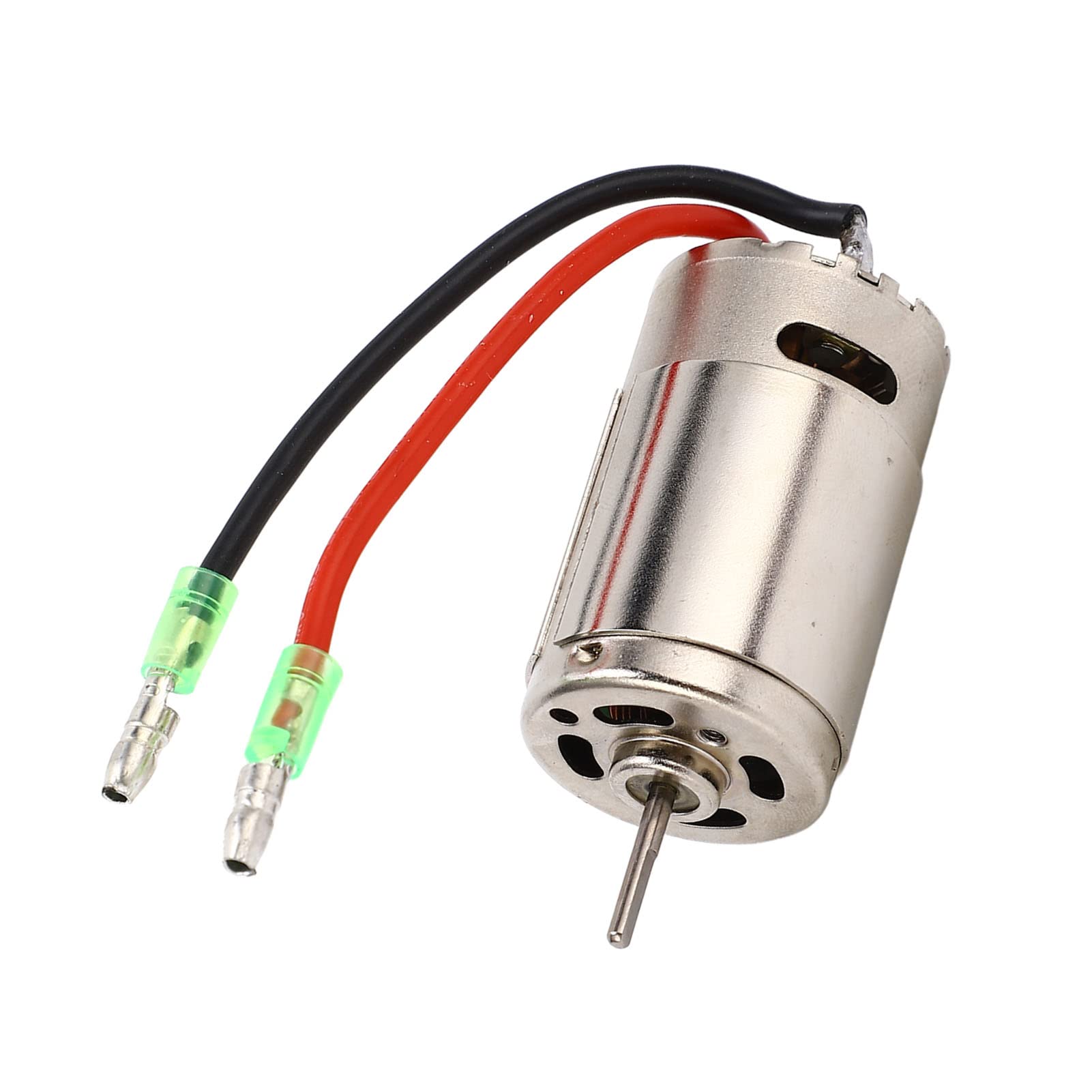 Universal 390 Brossé Moteur à Couple Élevé Électrique Brossé Moteur pour 1/16 1/18 RC Voitures Argent Fer Cuivre 112g 7.2V 8.4V 21000RPM