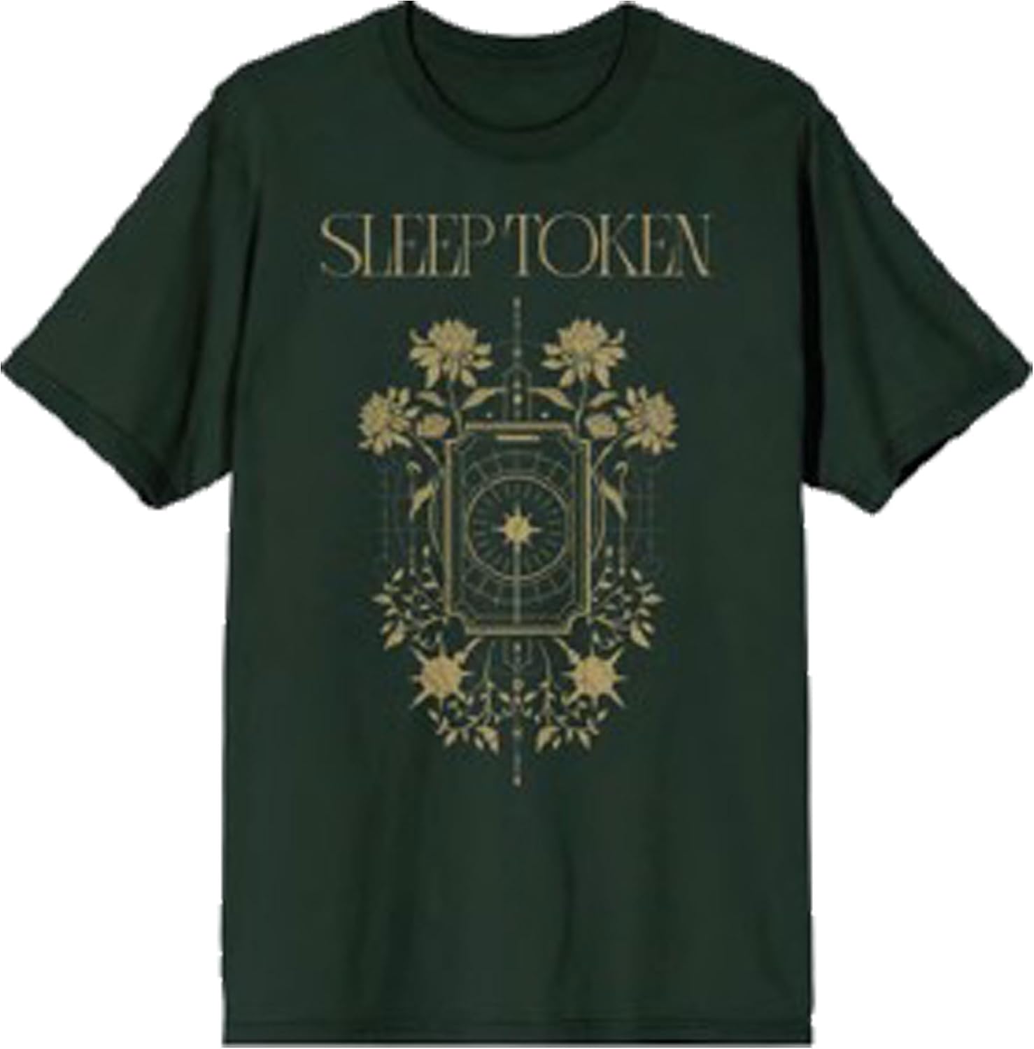 Men's Sleep Token Caramel T-Shirt Green