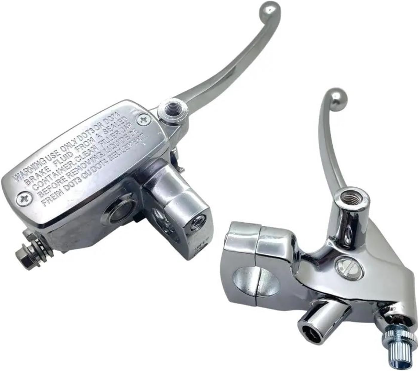 Universal 25MM Motorcycle Brake Clutch Master Cylinder Levers For Honda NV600 Shadow 750 Steed 400 VF750 CD Magna Deluxe