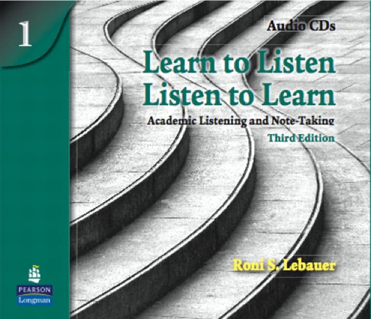 Learn to Listen, Listen to Learn 1: Academic Listening and Note-Taking, Classroom Audio CD,Cassette