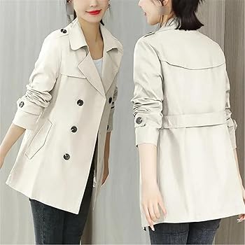 Amazon.com: Womens Windbreaker Women Short Coat Waist Ladies