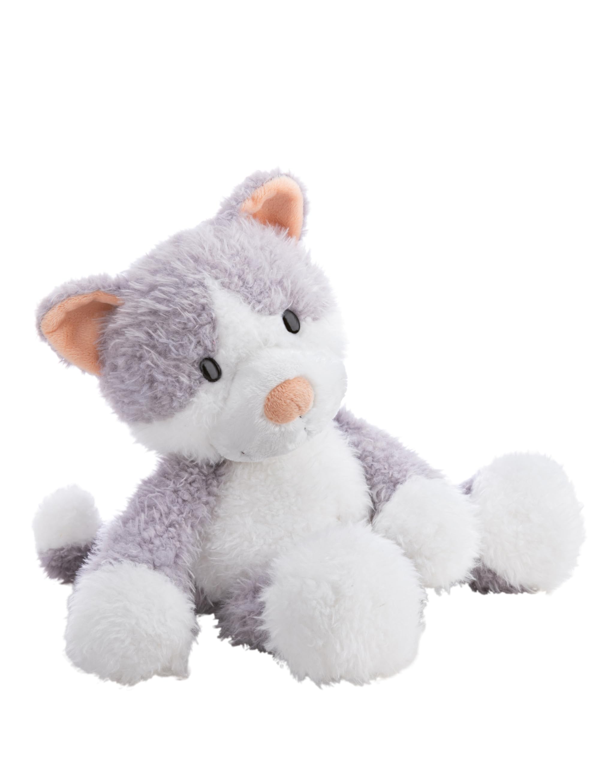 NICI 62956 przytulanka kotek Felli, miękki pluszak, urocza pluszowa zabawka do przytulania i zabawy, dla dzieci i dorosłych, świetny pomysł na prezent, 25 cm, szara