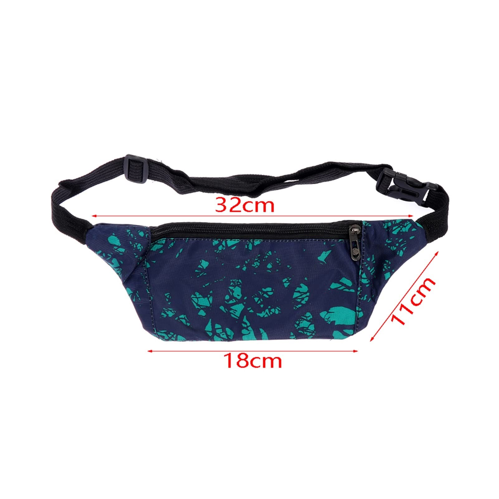 1pc Fanny Pack Travel Sport Bum Bag Geld Taillengürtel Beutel Damen lässig wasserdichte Brustpakete Jungen Mädchen