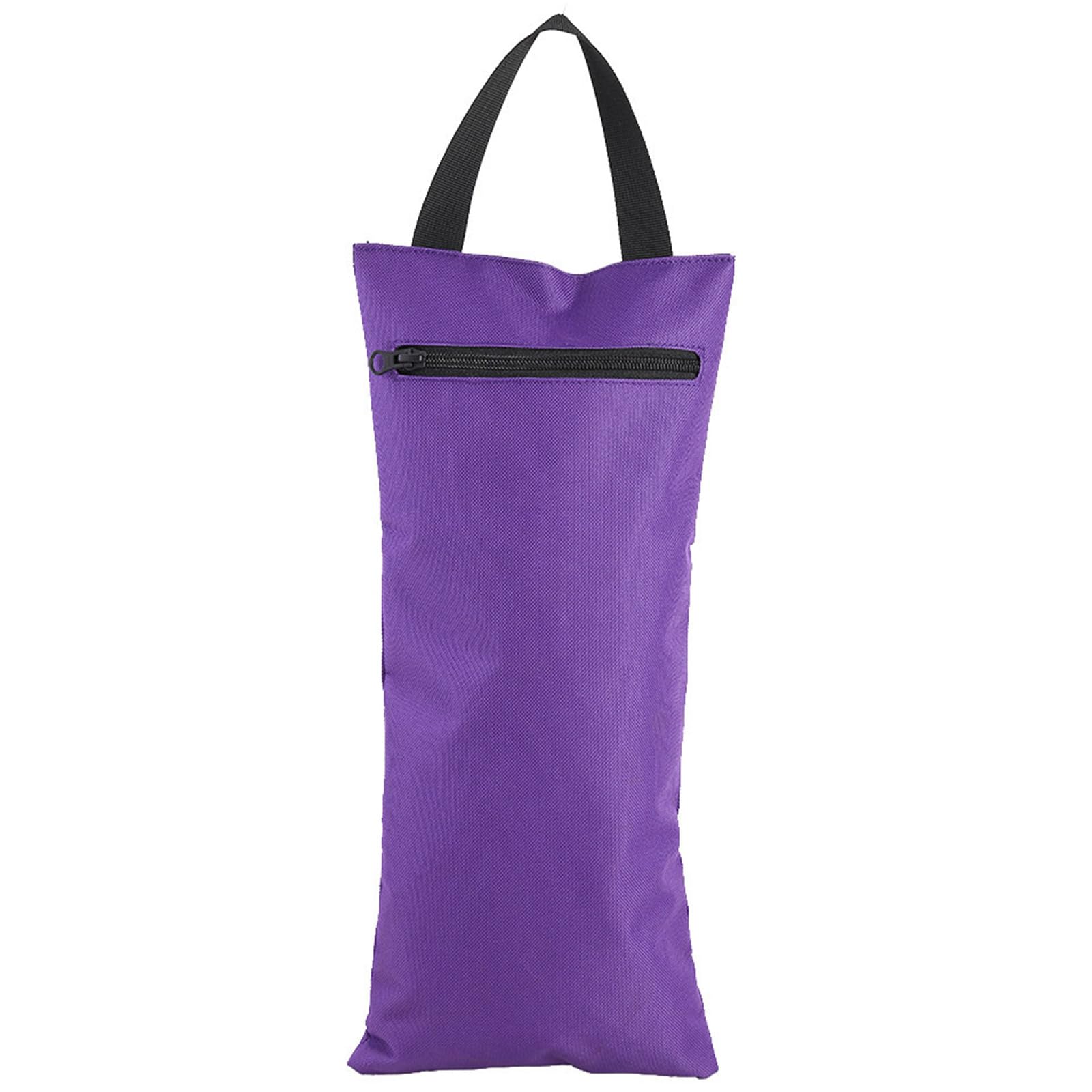 Sac de sable pour yoga et pilate - Sac de sable robuste avec poignée de transport ferme