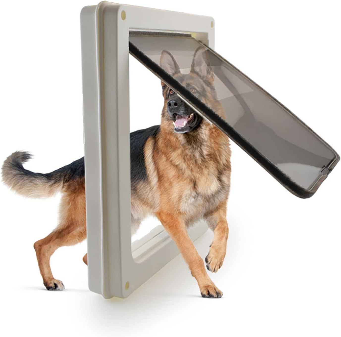 予約中 大きな犬のドア ペットフラップのドア ペットフラップドア 耐候性のあるpetドア 小さい中型犬の猫のための磁気フラップとスナップインクローズパネル L Www Rubberdev Gov Lk