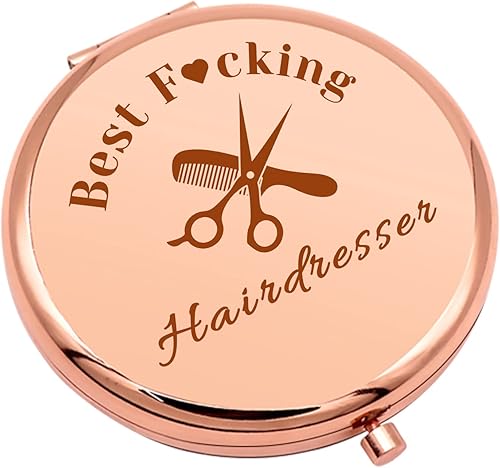 Miniatura 1 de Regalos de agradecimiento para peluquería, regalos para estilistas, espejo de maquillaje compacto, aparador de pelo, regalo para mujeres, regalo de