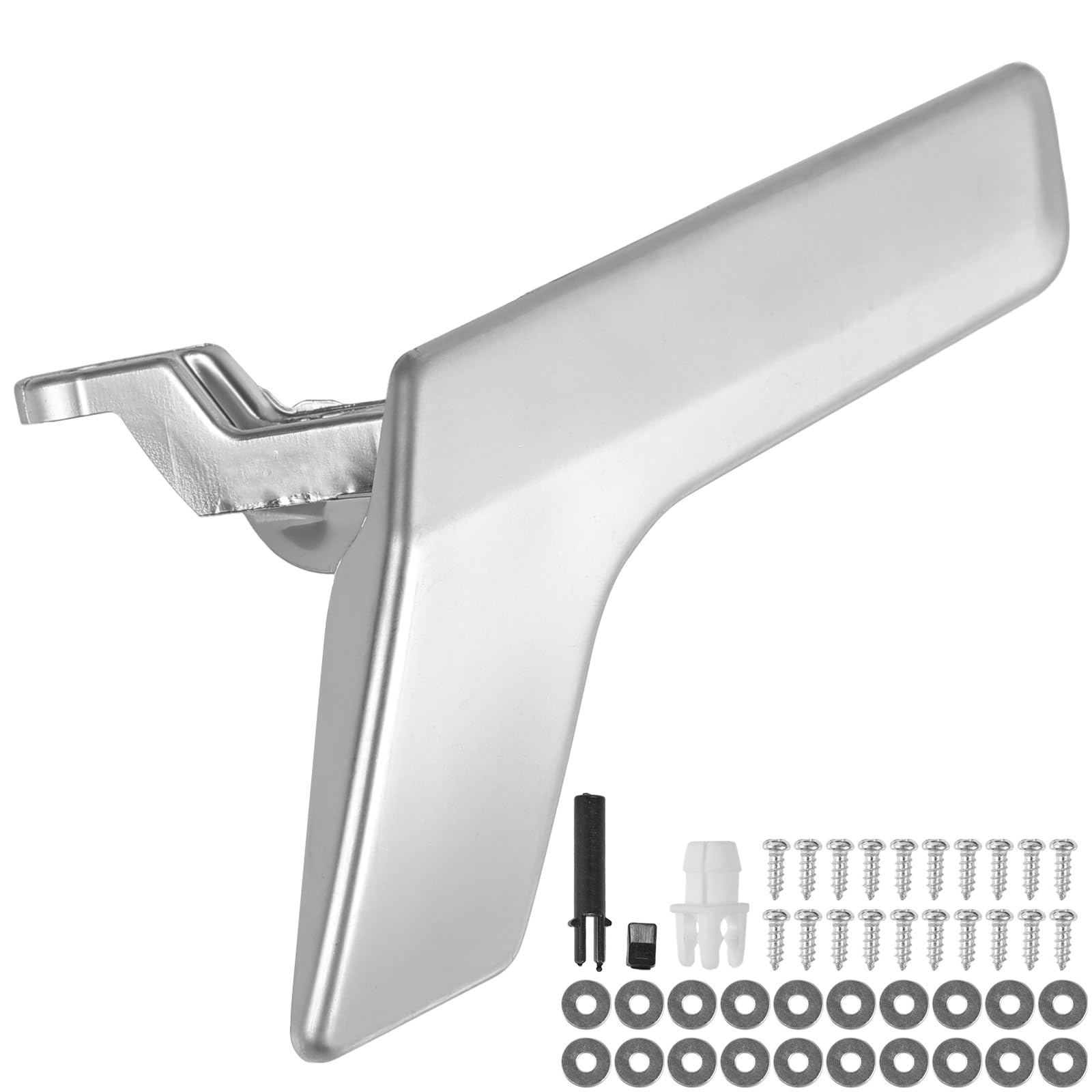 QIUYBGF Interior Door Handle Compatible with Benz for C400 2015 Left Right Interior Opening Door Handle Matte Sliver OEM: 2047201171 2047201763 2047202663