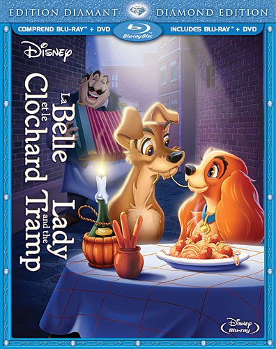 La Belle et le Clochard: Édition Diamant / Lady and the Tramp: Diamond Edition (Bilingual Blu-ray Combo Pack) [Blu-ray + DVD] [Blu-ray]