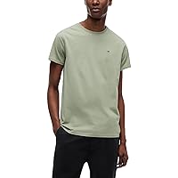 Tommy Jeans Tjm Xslim Jersey Tee Dm0dm04411 Maglietta S/S, Green (Spring Olive)