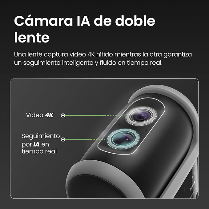 XbotGo Falcon Cámara Deportiva 4K Seguimiento IA miniatura 4