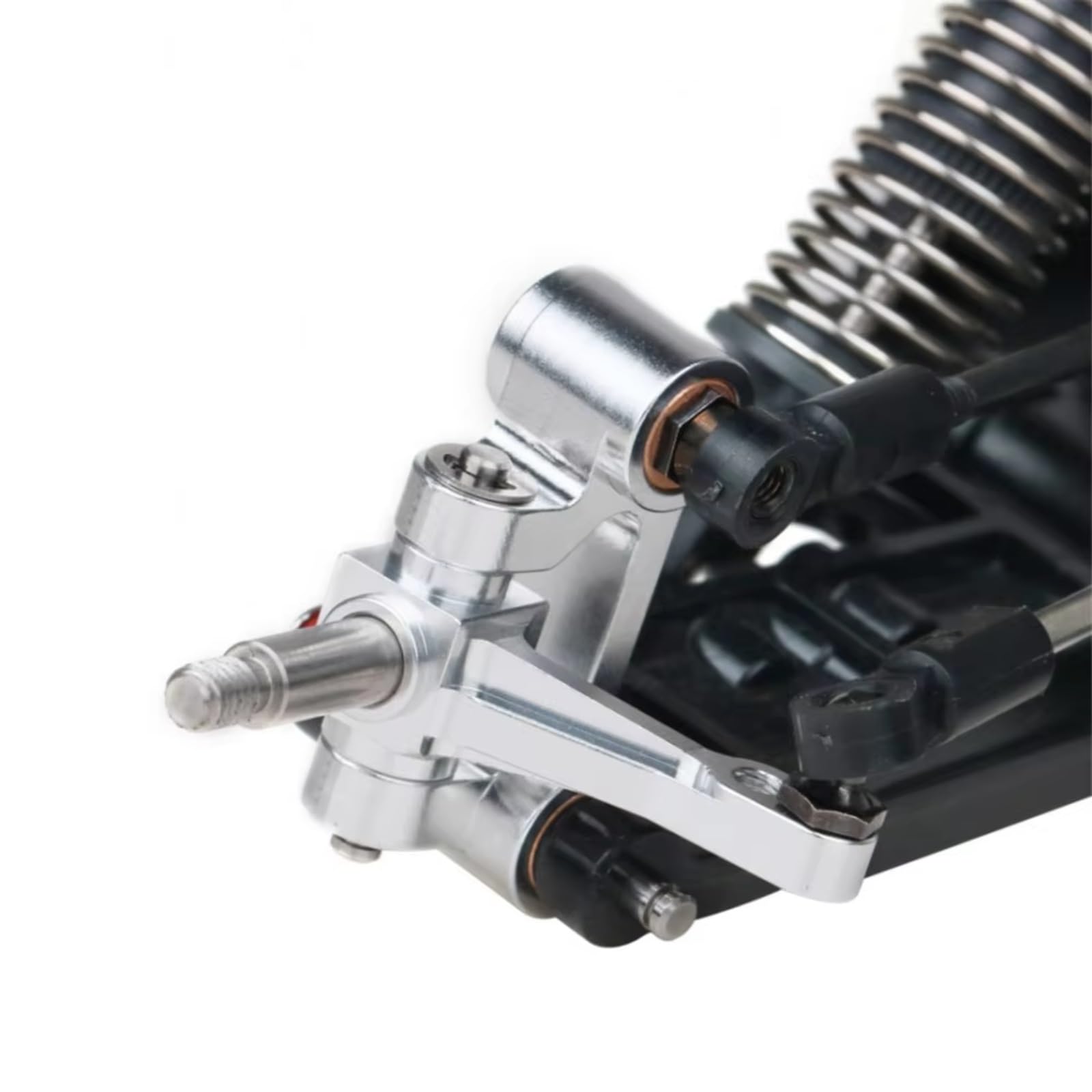 Hub C Delantero Aluminio 2 Uds. para Tamiya para Super Astute 1/10 Control Remoto Actualizaciones Piezas Coche Accesorios XS-TA29131 Piezas para RC