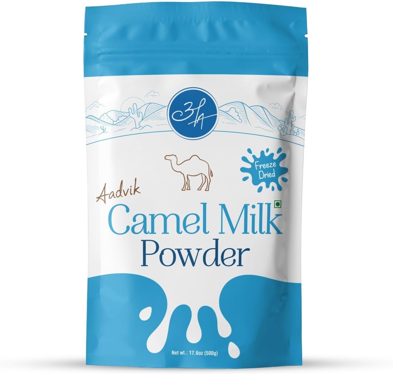 Aadvik Camel Milk Powder | Freeze Dried | Pure and Natural | 500 GMS