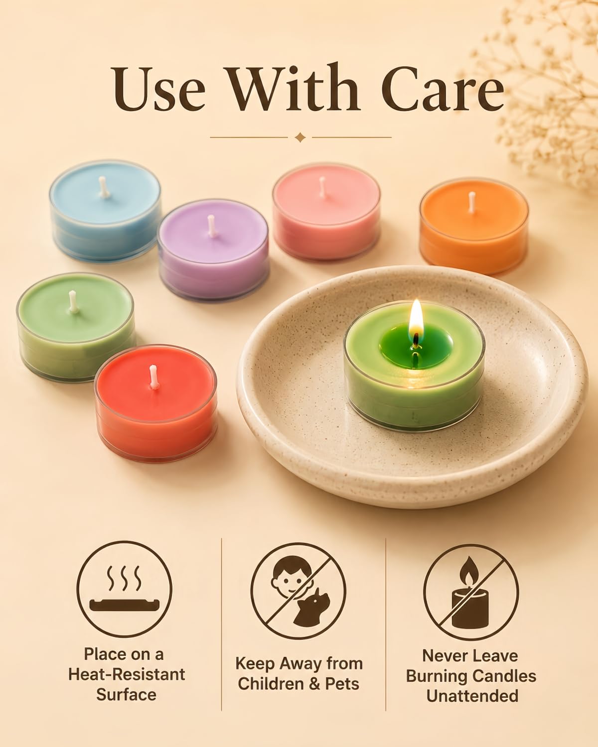 16 farbige Duft-Teelichter, natürliche Sojawachskerzen mit ätherischen Ölen, Heimdekoration und Aromatherapie, perfekt für Zuhause und als Geschenk (Farbserie)