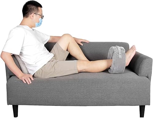 Miniatura 7 de Almohada de elevación de pie Protector de tobillo para úlceras por presión, cojín de úlcera, protectores de almohada de pie para pies doloridos de