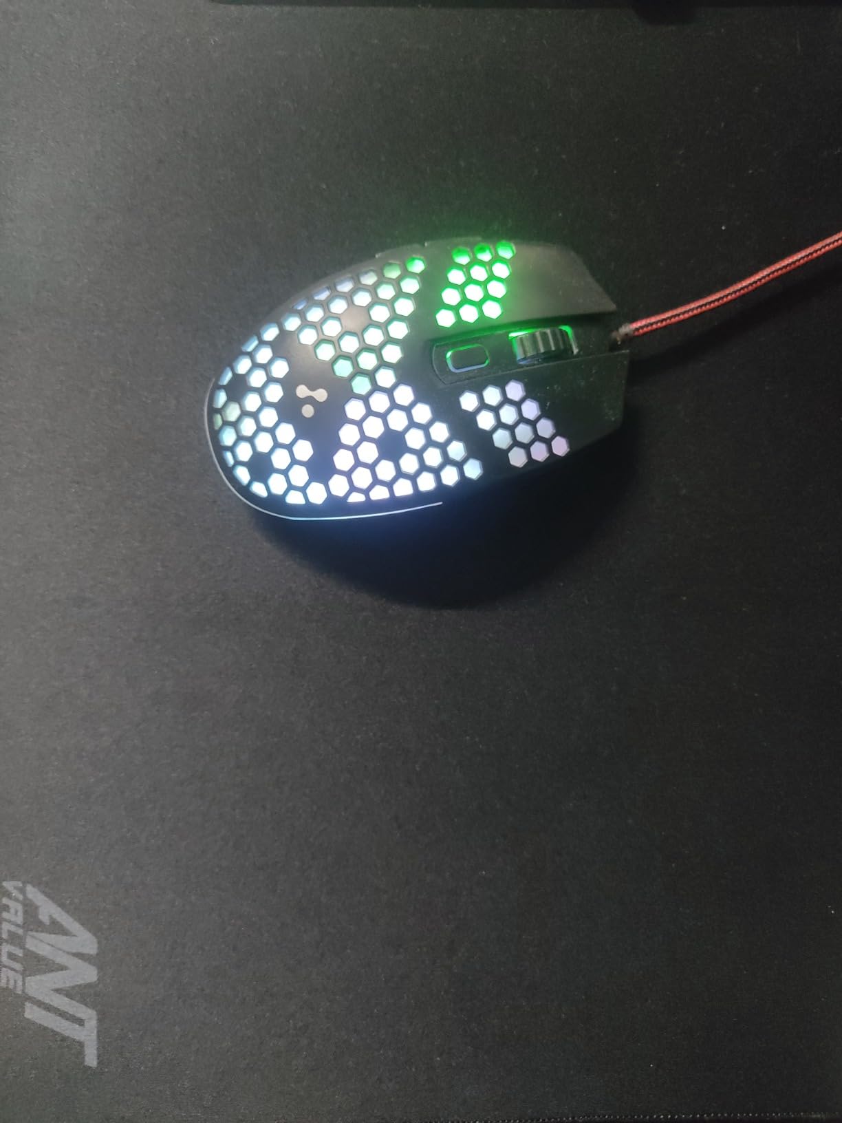 Amazon.in: Buy Ambrane Honeycomb Design Wired Gaming Mouse with 6 ...