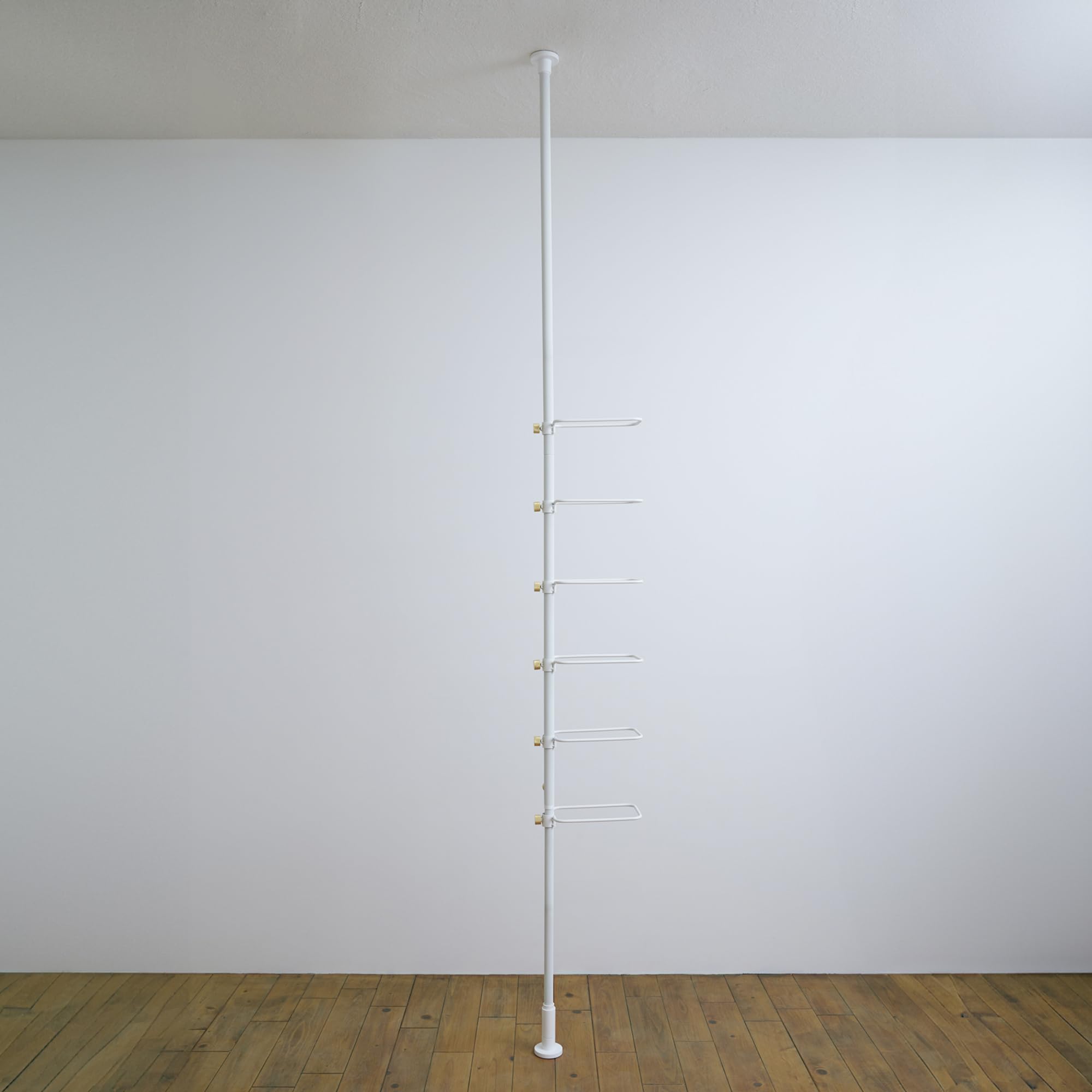 Amazon｜DRAW A LINE オープンシューズラック6足SET White テンション