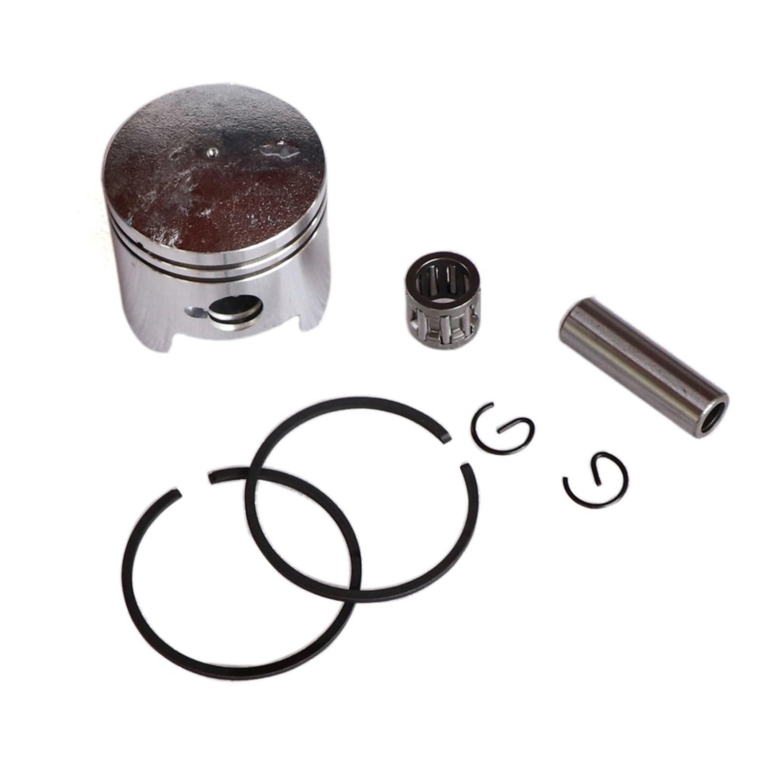 Pistone Motore Adatto per Dirt Bike 49CC (44-6) o 47CC (40-6) Testata motore con spinotto pistone Kit completo Pistone e fasce(40-6)
