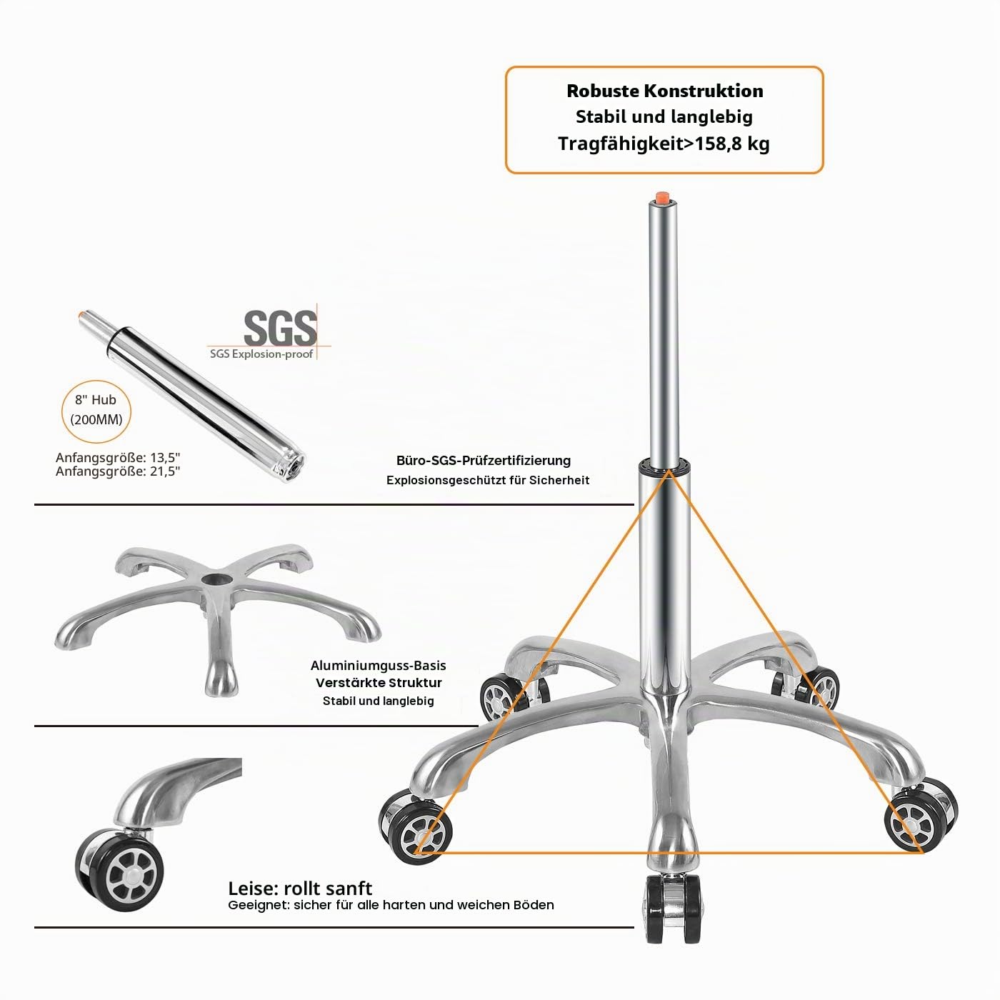 Sattelhocker mit Rückenstütze, hydraulischer Drehgelenk, verstellbarer Hocker für Salon, Spa, Massage, Klinik