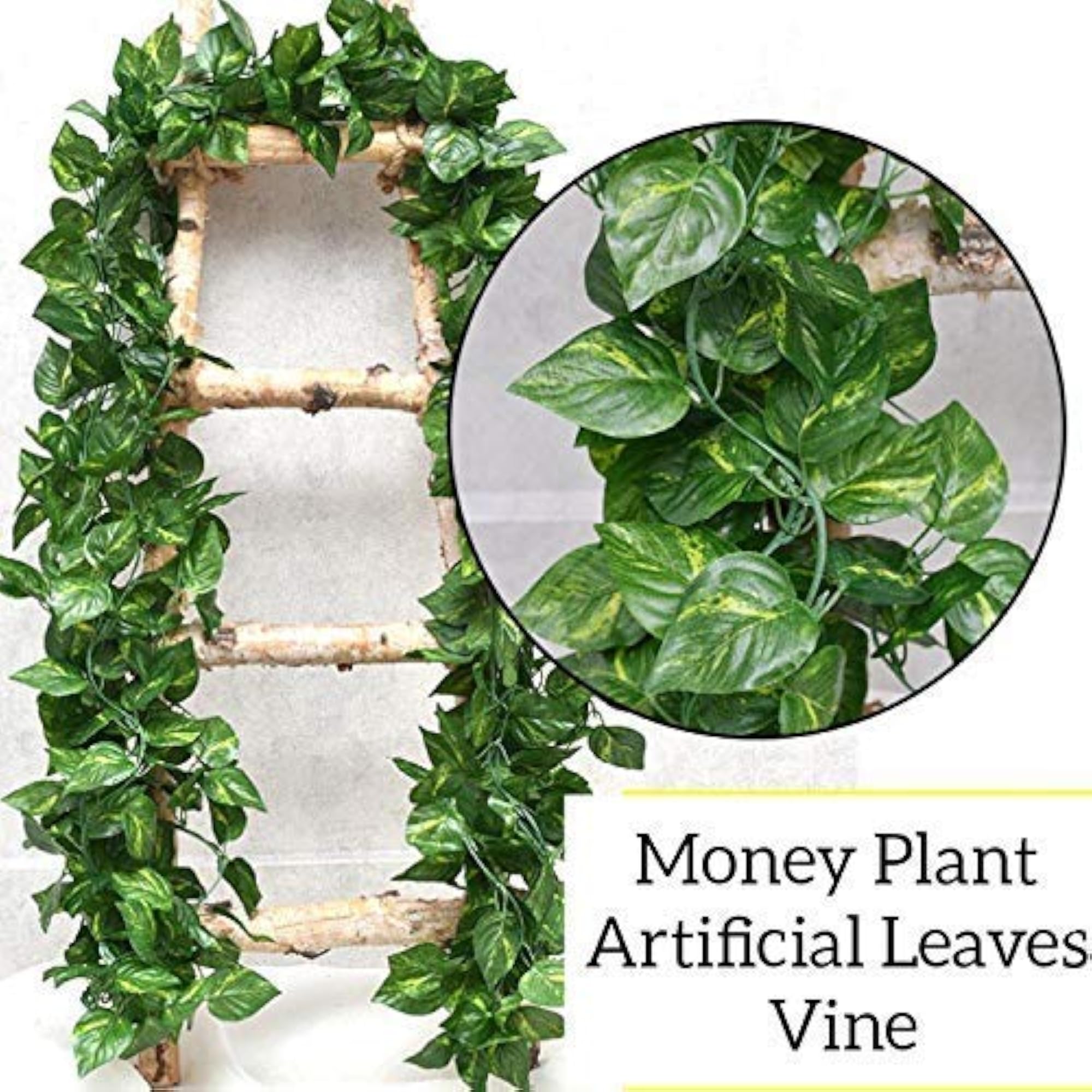 Build Deco Artificial Garlands Hanging Leaves Greenery Vine