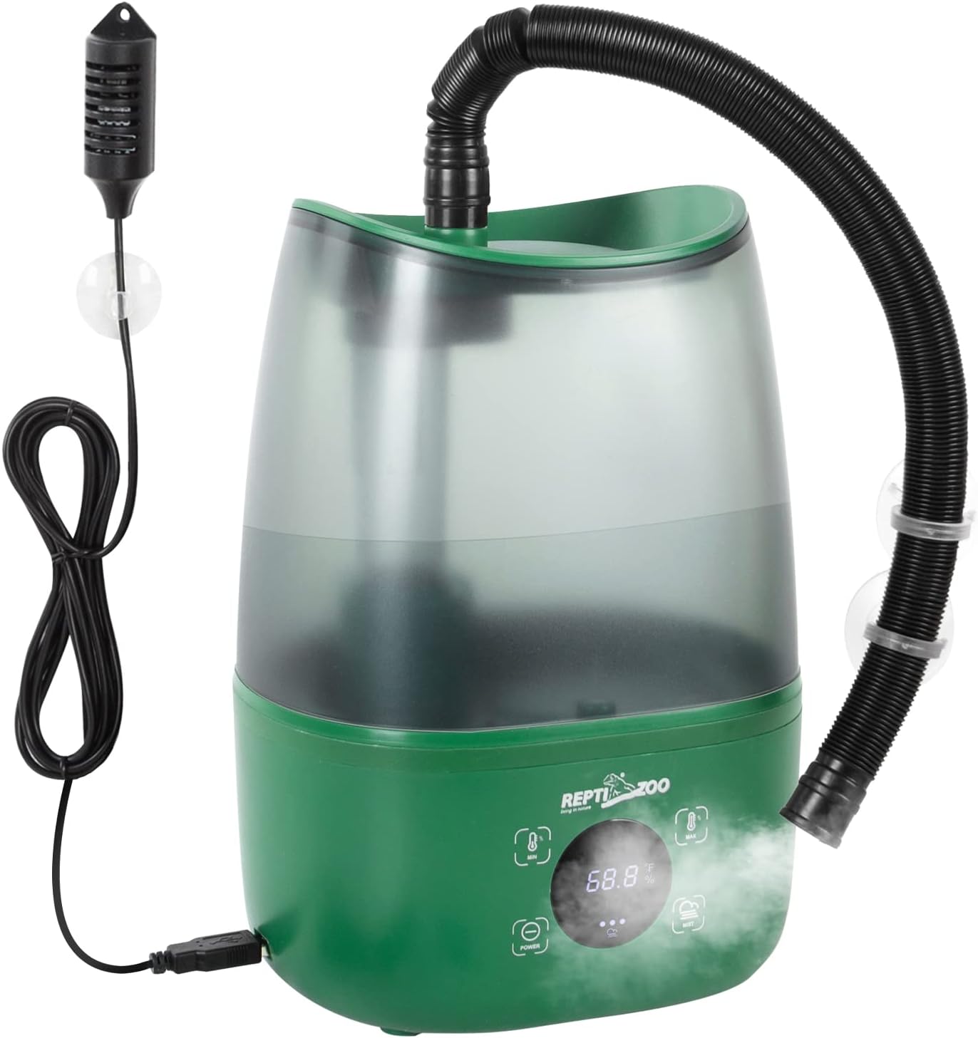 REPTIZOO 4L Large Reptile Fogger with Humidity Control