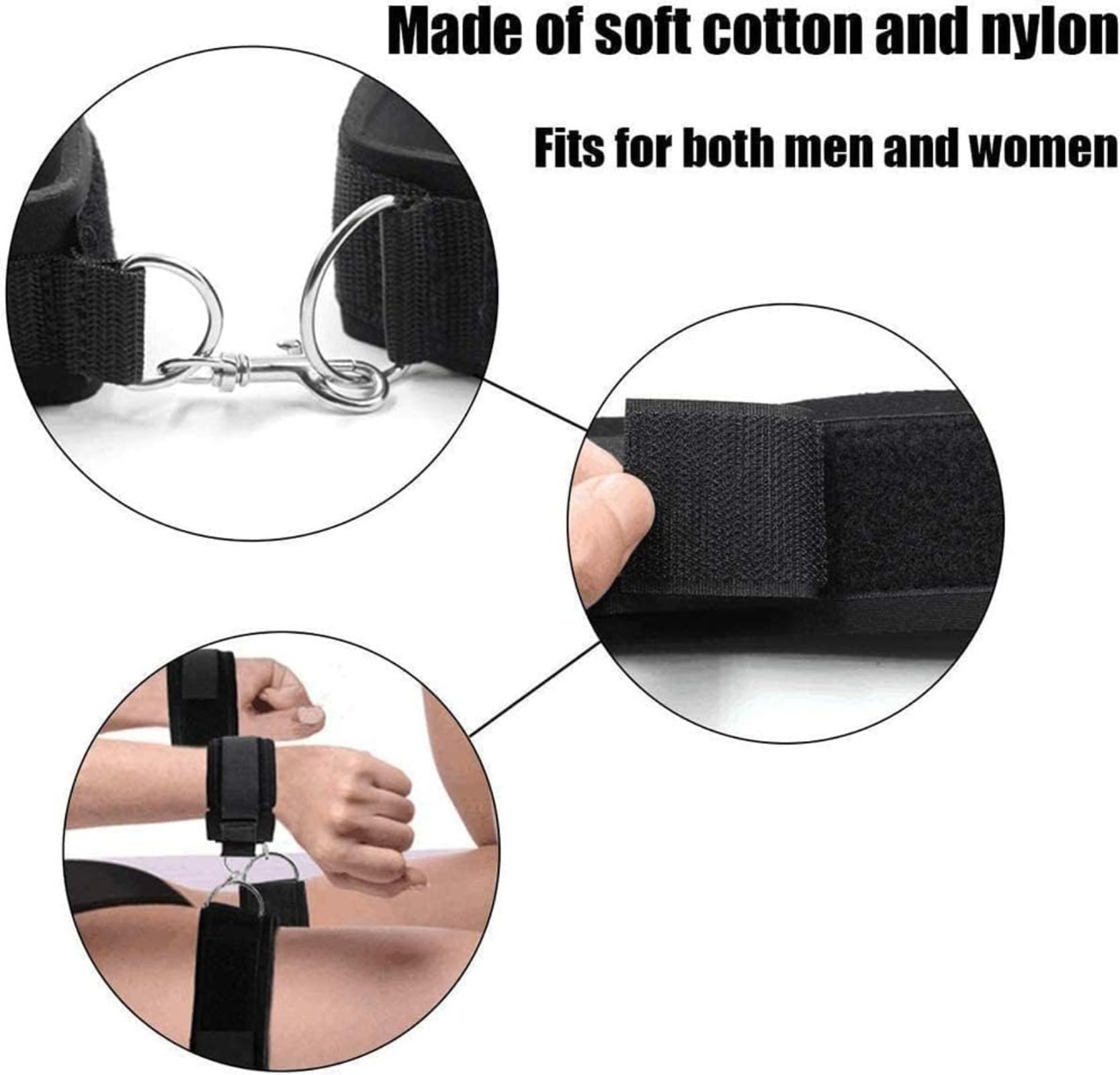 Set di bondage Giocattoli per adulti per il bondage Aumentano il piacere sessuale Cinghie di nylon speciali Set di bondage per adulti Set da 13 pezzi Set di giocattoli Regalo