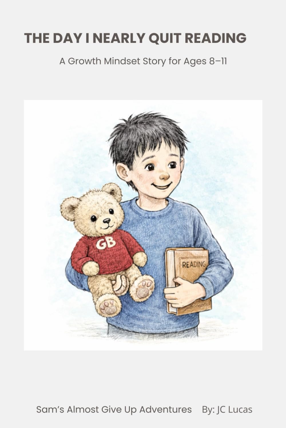 The Day I Nearly Quit Reading: A Growth Mindset Story for Ages 8–11 (Sam's Almost Give Up Adventures)