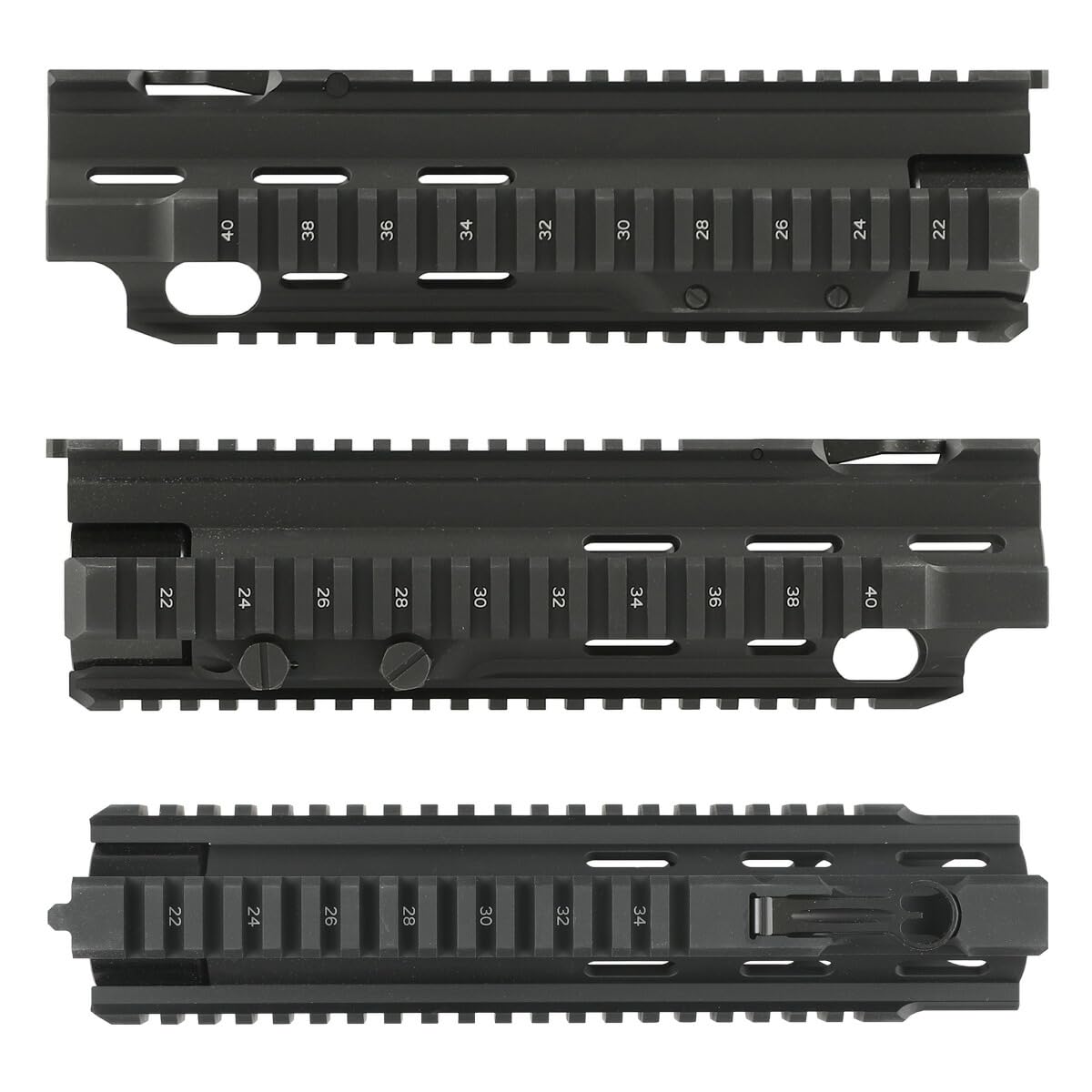 Amazon | Airsoft Artisan G28ハンドガード Black (東京マルイ HK417次