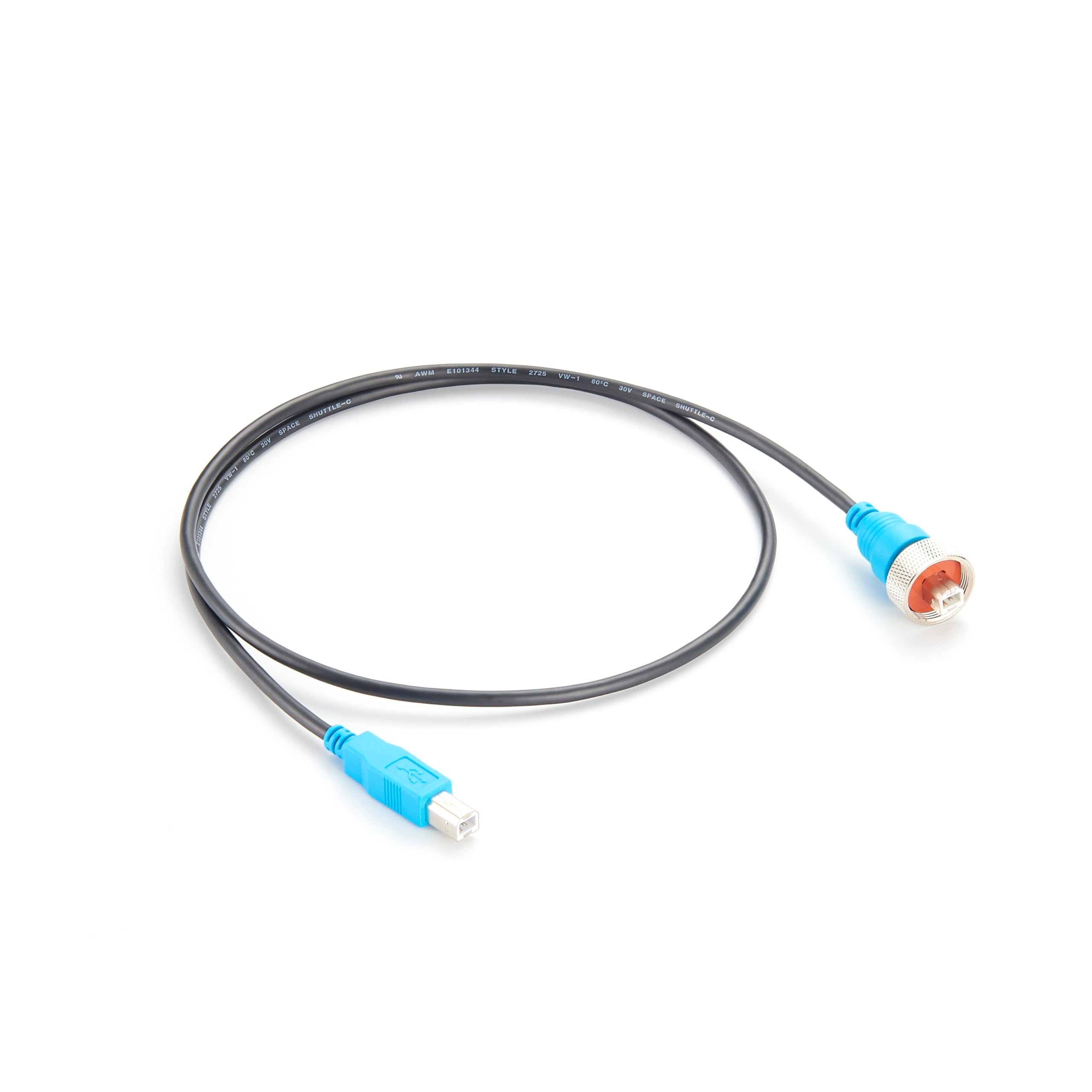 USB 2.0 typ B wtyczka do wtyczki kabel przemysłowy, 1 m