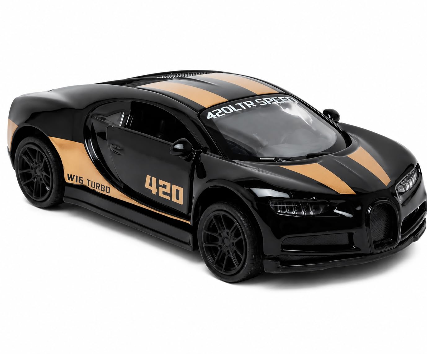 ESTOFA 1:43 Scale Bugatti Diecast Toy Car – Pull Back Action with Zinc Alloy Body & Openable Doors – Fun Gift for Kids, Boys, Car Lovers & Collectors – Die-cast Model Vehicle-image-44