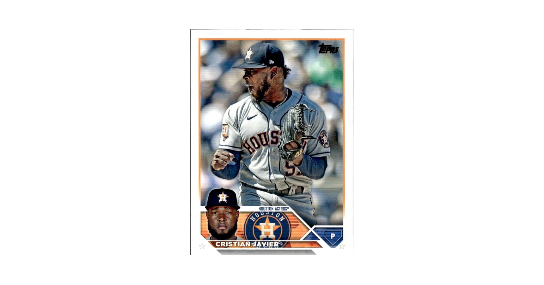 Amazon.com: Cristian Javier 2023 Topps #55 NM+-MT+ MLB