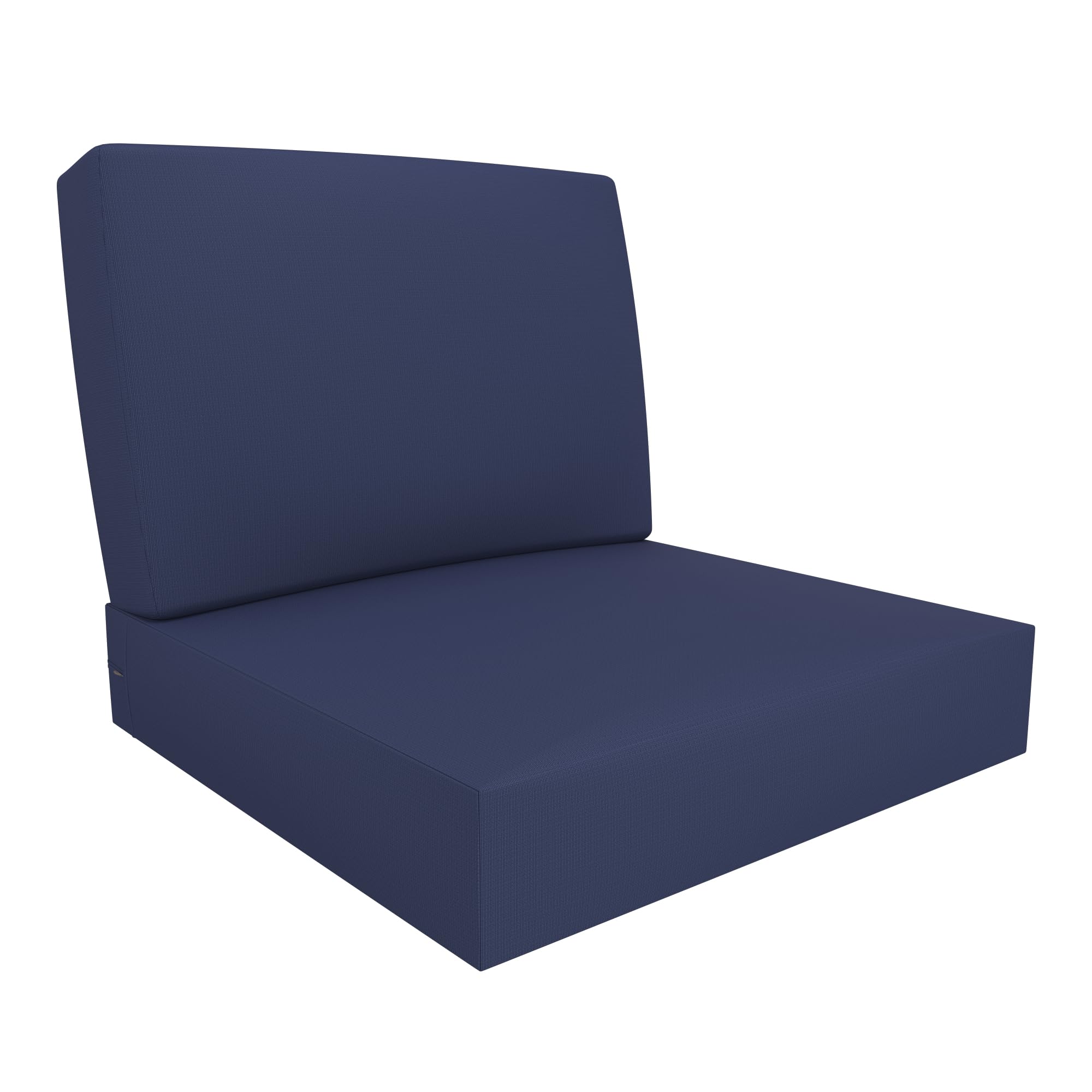 covers & all outdoor deep seat cushion for patio furniture, 28.5 x 28.5 x 5 inch high-density foam patio chair cushion with water-repellent & uv-resistant, tear-resistant seat & back cushion set of 1