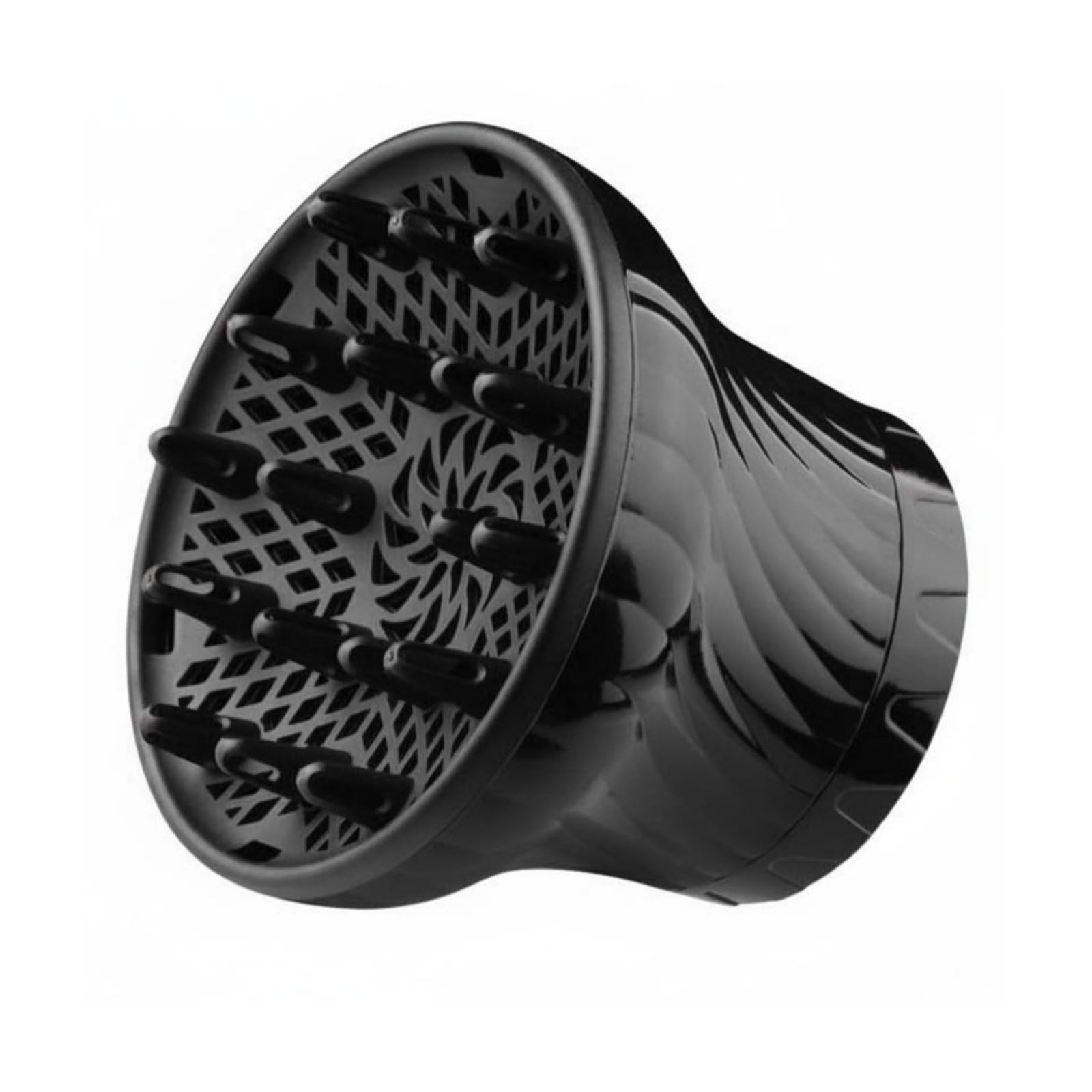 Ojiva® Even Heat Distribution Universal Hair Hair Dryer Attachment for Women, Hairstylists, Home, Black Universal-image-13