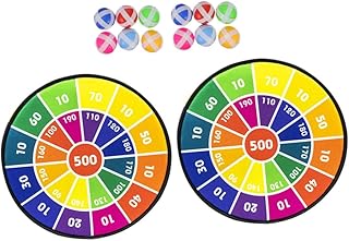 Sosoport 2 Conjuntos De Arremesso De Alvo Para Esportes Internos Acessório Engraçado Pegajoso Para Pais E Filhos Arremesso De Dardos Brinquedo Jogo Interativo Divertido