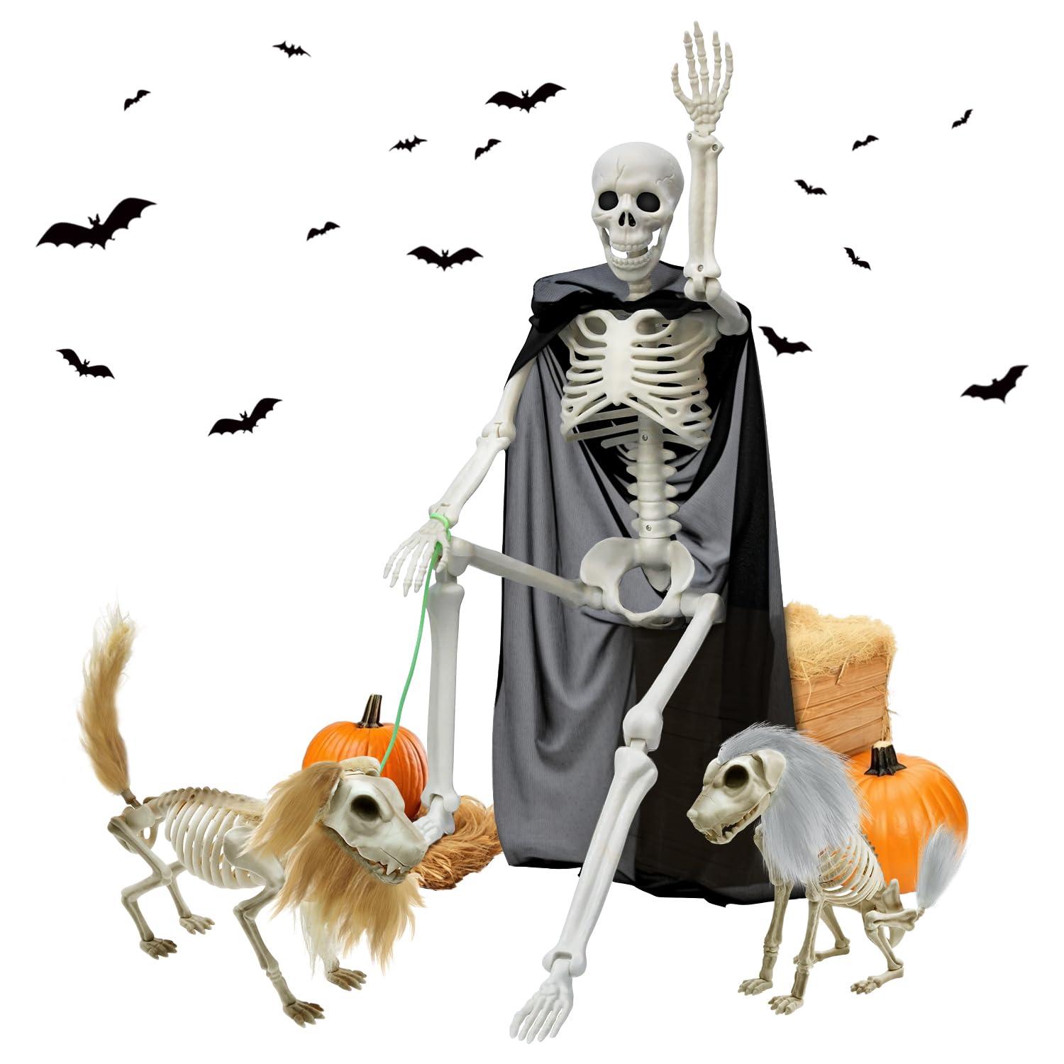 【完売品】DROPDEAD ロンT ハロウィン bone print AU60 完売品】DROPDEAD ロンT ハロウィン bone print AU60 完売品】DROPDEAD