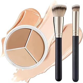 Corrector tricolor con 2 pinceles, corrector ...