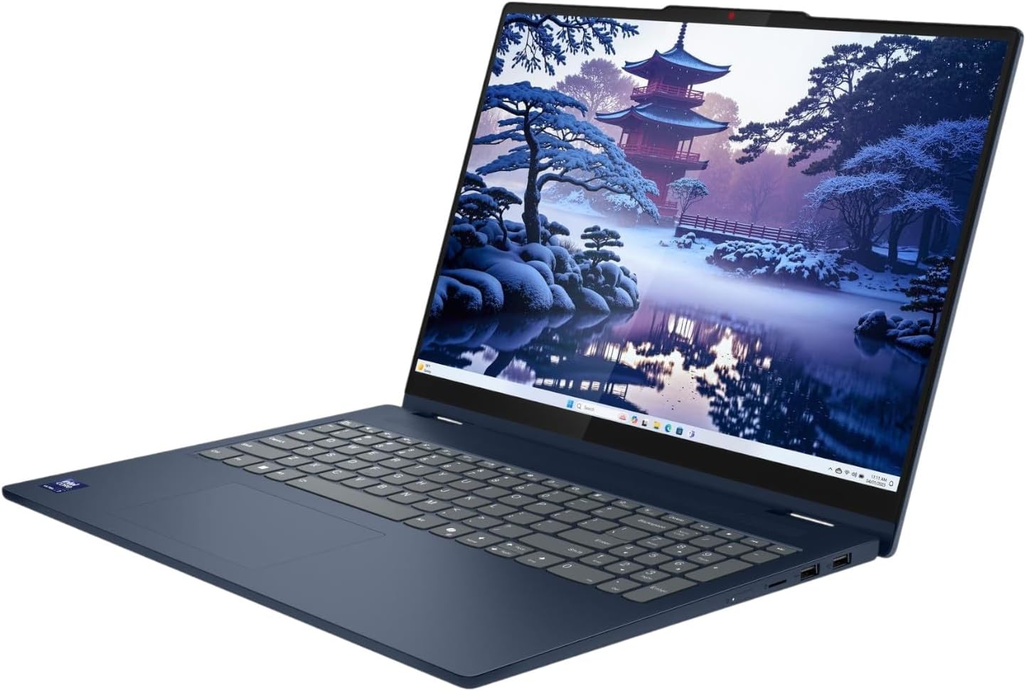 Lenovo IdeaPad 5i 16" 2-in-1 Touchscreen Laptop, Intel Core Ultra 7 Processor 255U, WUXGA (1920 x 1200), Windows 11 Home, 32GB RAM, 1TB SSD, Digital Pen Included - 83KS001BUS (Renewed)